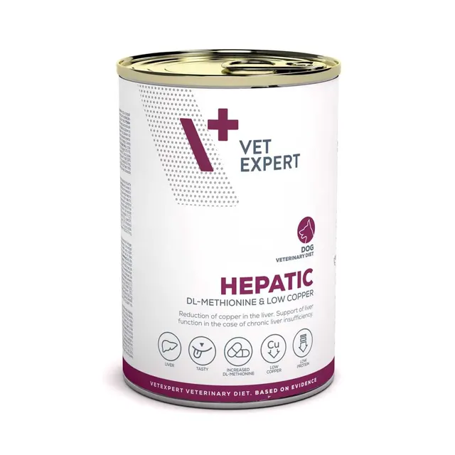 VetExpert Veterinary Diet Hepatic Dog 400g can