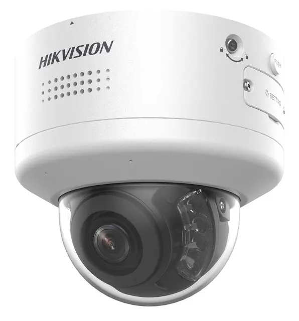 Hikvision Pro Series with AcuSense DS-2CD2746G2H-IPTRZS2U/SL(2.8-12MM) Kopułowa Kamera bezpieczeństwa IP Zewnętrzna 2688 x 1520 px Sufit / Ściana