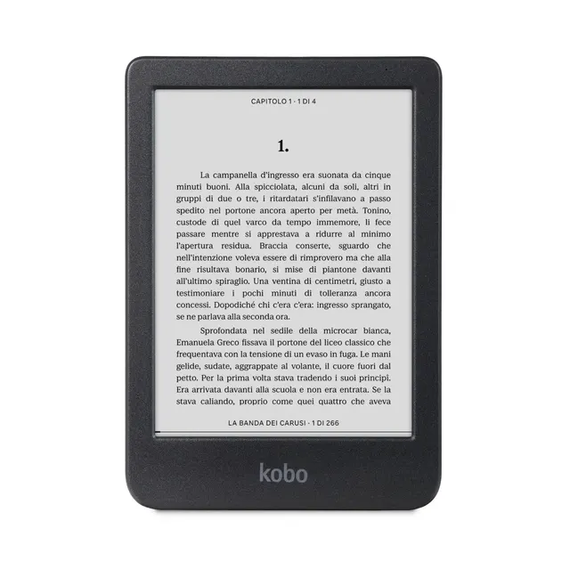 Czytnik e-booków Kobo Clara BW 6 E-Ink Carta 1300 HD 16GB WI-FI Black