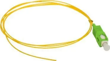 Alantec Pigtail SM 1J 9/125 (G.657.A1) wtyk SC/APC dł. 2 m EASY STRIP - najmniejszy dostępny promień gięcia (FOI-SCA-9SM-2-G657A)