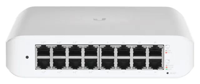 Switch Ubiquiti UniFi Lite 16 PoE 16p PoE ( PoE+: 8;) Managed Gigabit (USW-Lite-16-PoE-EU)