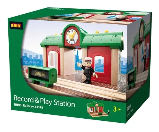BRIO Record & Play station Model Railways Parts & Accessories