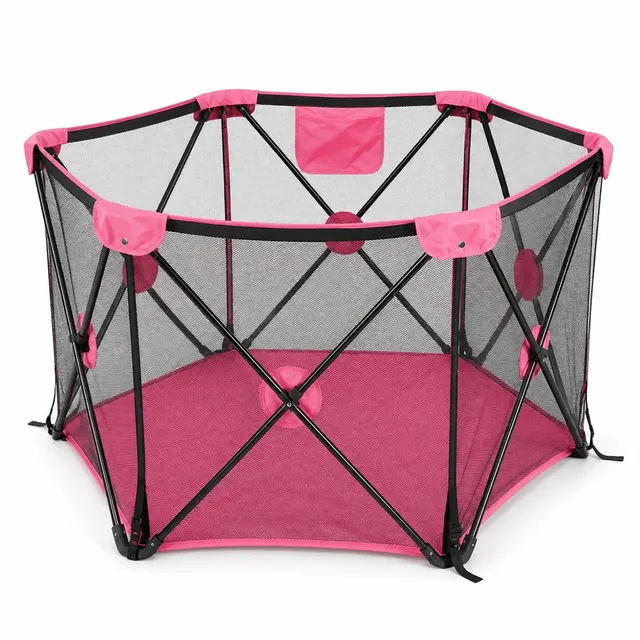 Extralink Kids Kojec dzieciecy skladany plac zabaw suchy basen dla dzieci 120x68cm duzy k-462