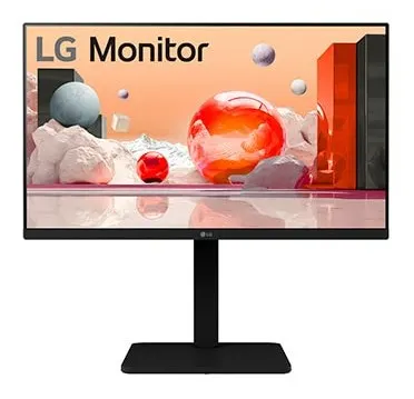 Monitor komputerowy LG 24BA450-B 60 5cm 1920x1080 px Full HD Czarny