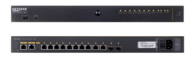 Switch Netgear GSM4212PX-100EUS 12p PoE 240W (PoE+: 8p) Managed 10 Gigabit