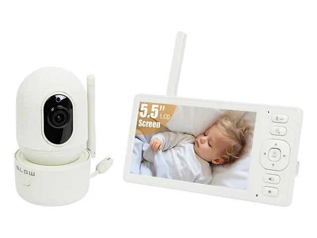 Niania elektroniczna BLOW z monitorem 5 5 LCD WiFi