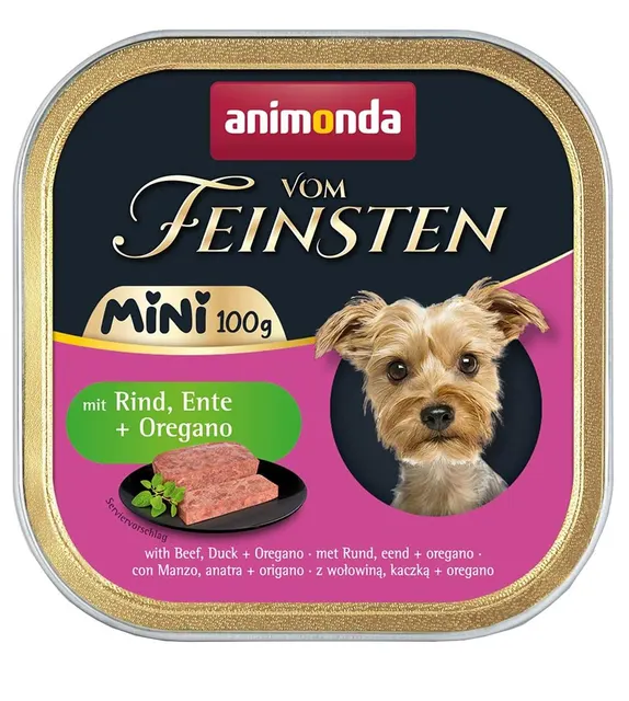 Animonda Vom Feinsten MINI beef duck oregano 100g