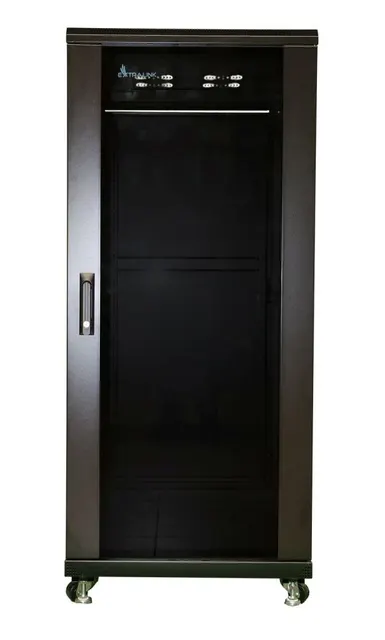Extralink - szafa stojąca 19 32U 600x800 Czarna flat-pack
