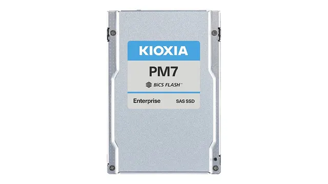 Dysk SSD Kioxia PM7-R 7.68TB 2.5 SAS 24Gb/s KPM71RUG7T68 (DWPD 1)