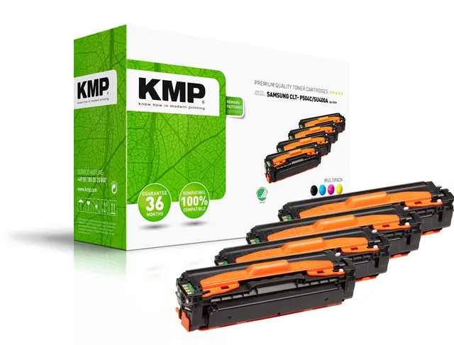 KMP SA-T57V kaseta z tonerem 4 szt. Zamiennik Czarny Cyjan Purpurowy Żółty