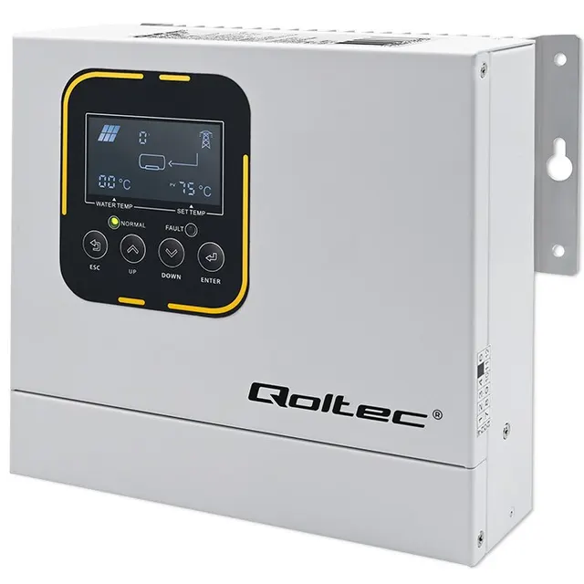 Przetwornica solarna do grzania wody Qoltec ECO Solar Boost, MPPT, BYPASS, LCD, 4kW
