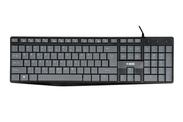 IBOX KLAWIATURA PRZEWODOWA ERIS GREY