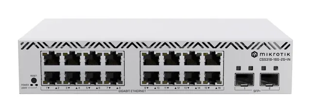 Switch Mikrotik CSS318-16G-2S+IN 18p Managed Gigabit/10G