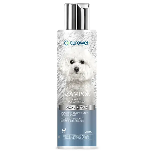 Eurowet Szampon Biała sierść dla psa 200ml