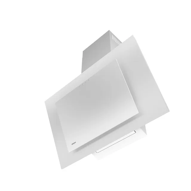 Okap kominowy AKPO WK-4 NERO 2.0 60 cm, 300 m3/h, LED liniowy, siłownik, biały