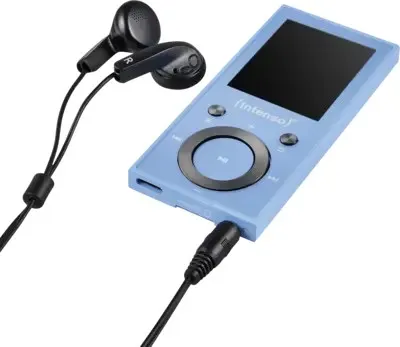 Intenso MP3 Videoplayer 1 8 Video Scooter BT 64GB Blue