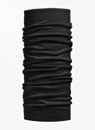 Chusta wielofunkcyjna Buff Merino Lightweight solid black
