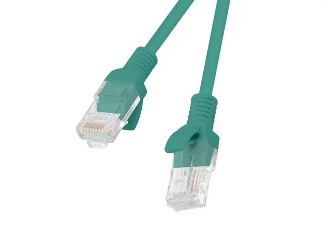 Patchcord UTP Lanberg PCU5-10CC-0050-G (RJ45 - RJ45 ; 0 50m; UTP; kat. 5e; kolor zielony)