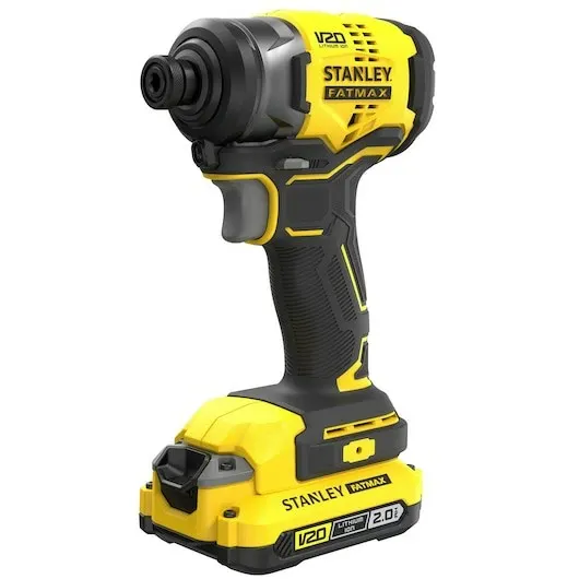 Stanley SFMCF810D2K-QW wkrętak zasilany/zakrętark udarowy 2800 RPM Czarny Żółty