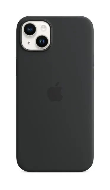 Silikonowe etui Apple z MagSafe Midnight Black do iPhone 14 Plus
