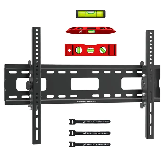 MACLEAN UCHWYT DO TV MAX VESA 600X400 32-90 80KG REG. ODCHYLENIA +15°~-15° MC-421