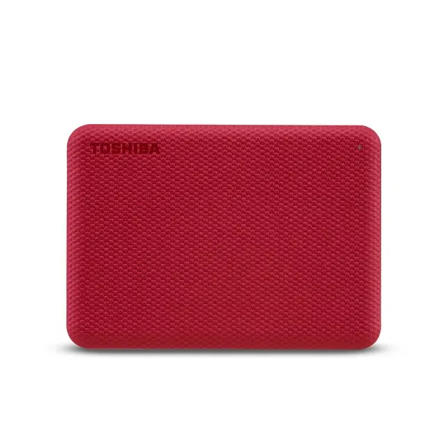 Toshiba Canvio Advance zewnętrzny dysk twarde 4 TB 2.5 USB Typu-A 2.0/3.2 Gen 1 (3.1 Gen 1) Czerwony
