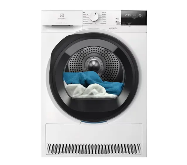 Suszarka ELECTROLUX EW6D295GP z pompą ciepła 9kg klasa C 65dB SensiCare