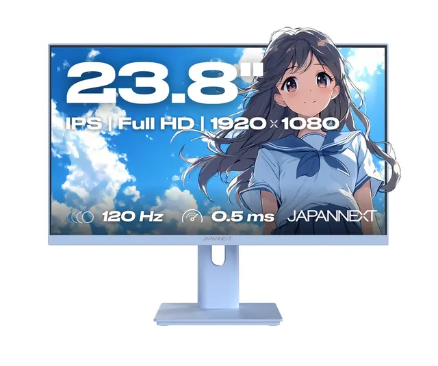 Monitor JAPANNEXT 60 5cm JN-I238FHD120F-HSP-BB 16:9 HDMI niebieski FHD