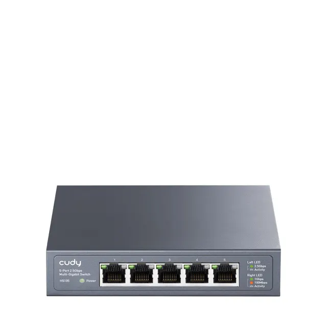 Switch CUDY HS105 niezarządzalny 5-portowy