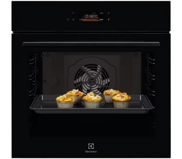 Piekarnik elektryczny Electrolux LOE8F38Z MealAssist 700 72 l, MealAssist, termoobieg, kataliza + AquaClean, czarny