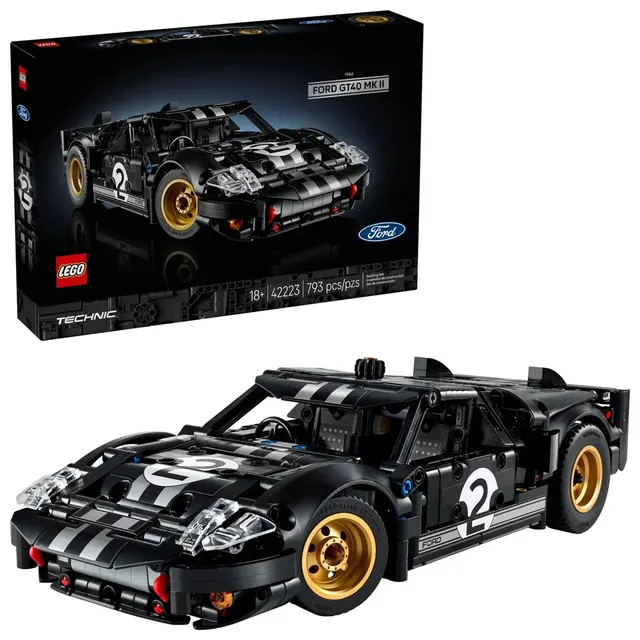 LEGO Technic 42223 - Samochód wyścigowy 1966 Ford GT40 MKII