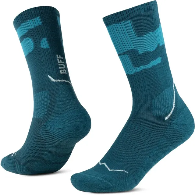 Skarpetki Buff MERINO MW CREW SOCKS MWC2 TEAL L