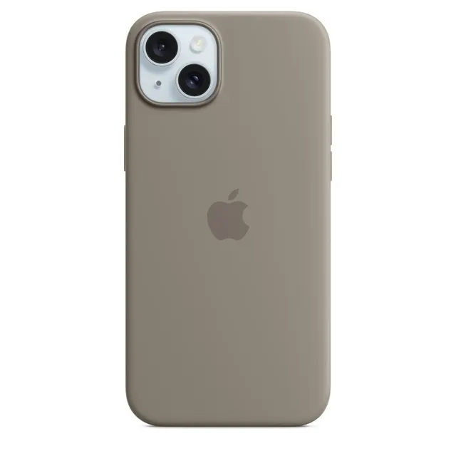 Oryginalne etui Apple iPhone 15 Plus z MagSafe - ton brązowy