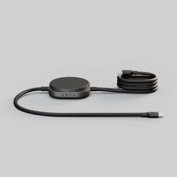 ZENS USB C-C Pro 2 kabel USB 240 W Czarny
