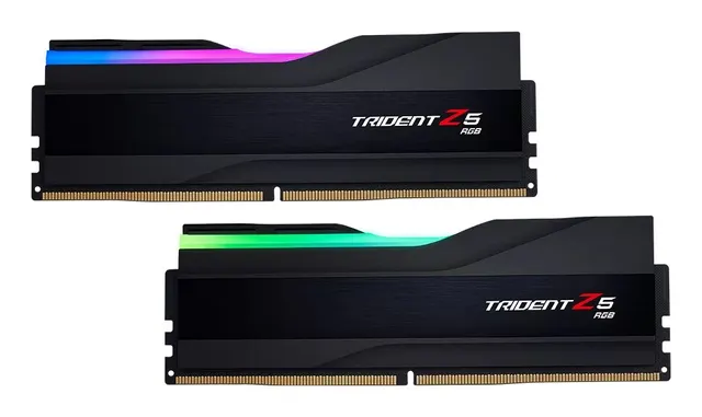 G.SKILL TRIDENT Z5 RGB DDR5 2X64GB 6400MHZ CL36 XMP3 BLACK F5-6400J3644F64GX2-TZ5RK