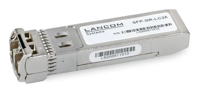 LANCOM SFP-SR-LC25 (Bulk 10) moduł przekaźników sieciowych Swiatłowód 25000 Mbit/s SFP28 850 nm