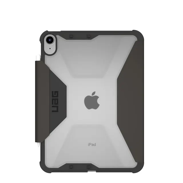Wytrzymałe etui UAG do iPada 10.9 (10. generacji 2022) - Plyo Black/Ice - Etui z klapką do tabletu - Klasa medyczna - Ice Black - do Apple iPad 10.9 (10. generacji)