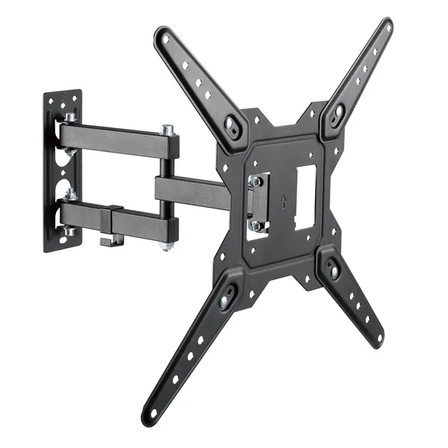 MACLEAN UCHWYT DO TV LUB MONITORA UNIWERSALNY MAX VESA 400X400 23-55 30KG CZARNY MC-701N