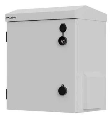 LANBERG SZAFA RACK WISZĄCA 10 HERMETYCZNA IP55 MONTAŻ NA ŚCIANIE/SŁUPIE 320X220X400 SZARA (ZŁOŻONA)