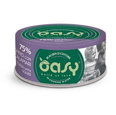 Oasy More Love Tuna with Squid 70gr
