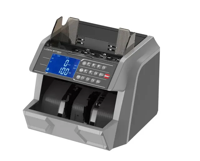 Profesjonalna liczarka nominałowa do banknotów Extralink LockStar MG X-600 UV IR