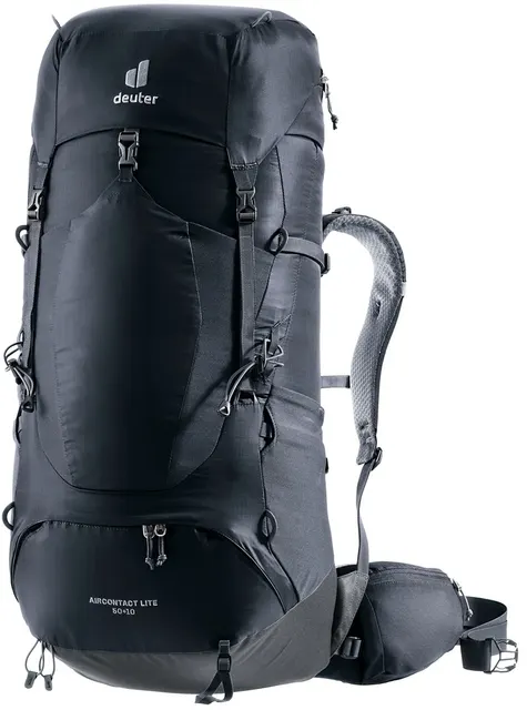Plecak trekkingowy DEUTER Aircontact Lite 50+10 black/graphite
