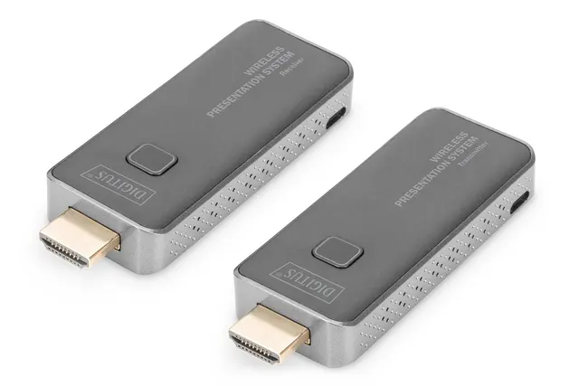 Przedłużacz/Extender HDMI prezentacyjny bezprzewodowy 50m 1080p 60Hz 5GHz (zestaw)