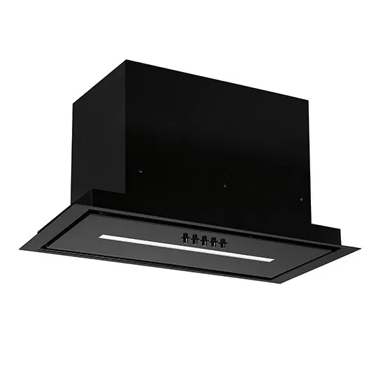 Okap do zabudowy MAAN Helios 60 cm, sterowanie przyciskami, LED, czarny