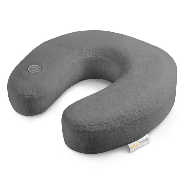 Wibracyjna poduszka podróżna na kark Medisana NM 870 One Touch, masaż wibracyjny, 280 x 260 x 90 mm