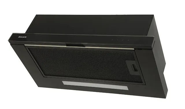 Okap teleskopowy MAAN Corona 2 Touch 60 cm, sterowanie dotykowe, LED, czarny