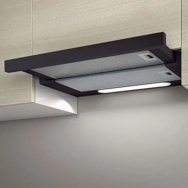 Okap kominowy ELICA ELITE 14 LUX 50 cm, sterowanie dotykowe, LED, czarny