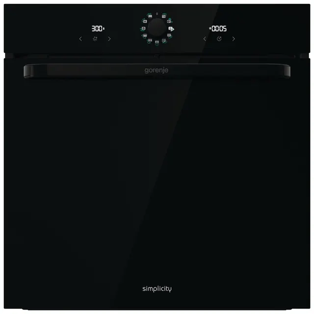 Piekarnik elektryczny Gorenje BOS67371SYB 77 l, para ExtraSteam, AirFry, pizza 300°C, czarny