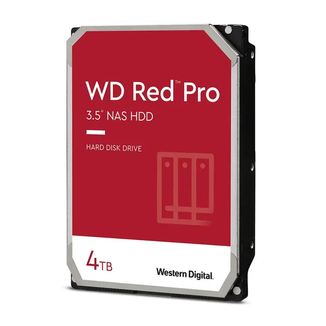 Dysk HDD WD Red Pro WD4005FFBX (4 TB ; 3.5 ; 256 MB; 7200 obr/min)