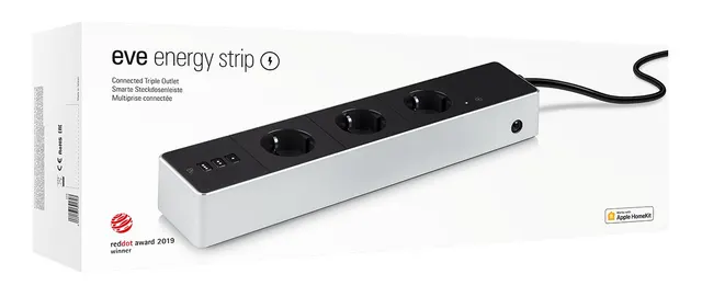 EVE Eve Energy Strip - inteligentna listwa zasilająca z potrójnym gniazdem